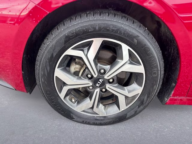 2021 Currant Red Kia Forte LXS FWD Sedan