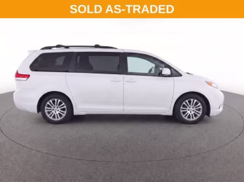 2012 Super White Toyota Sienna XLE FWD Van