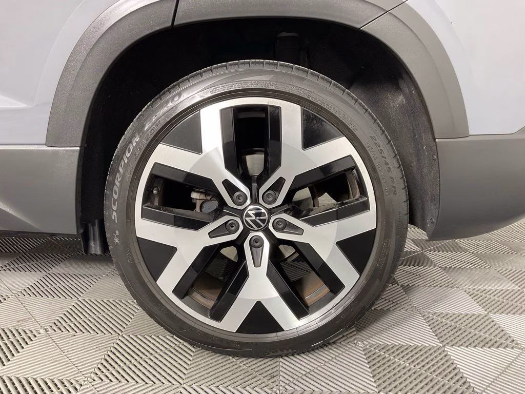 2023 Gray Volkswagen Taos 1.5T SEL AWD SUV