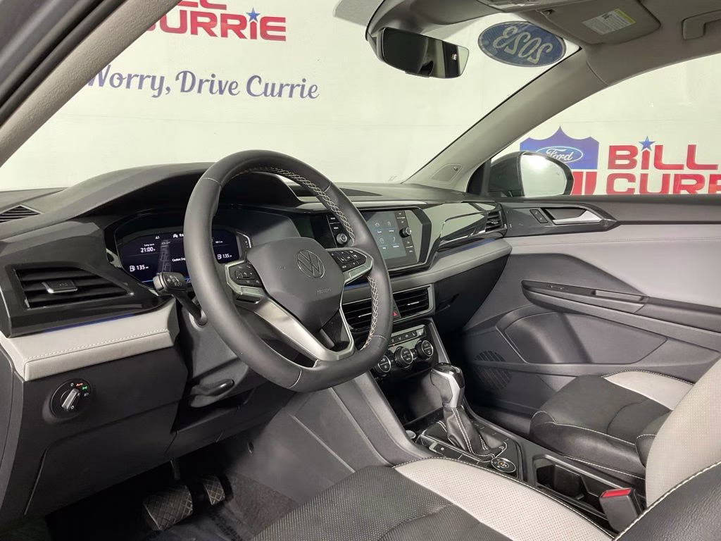 2023 Gray Volkswagen Taos 1.5T SEL AWD SUV