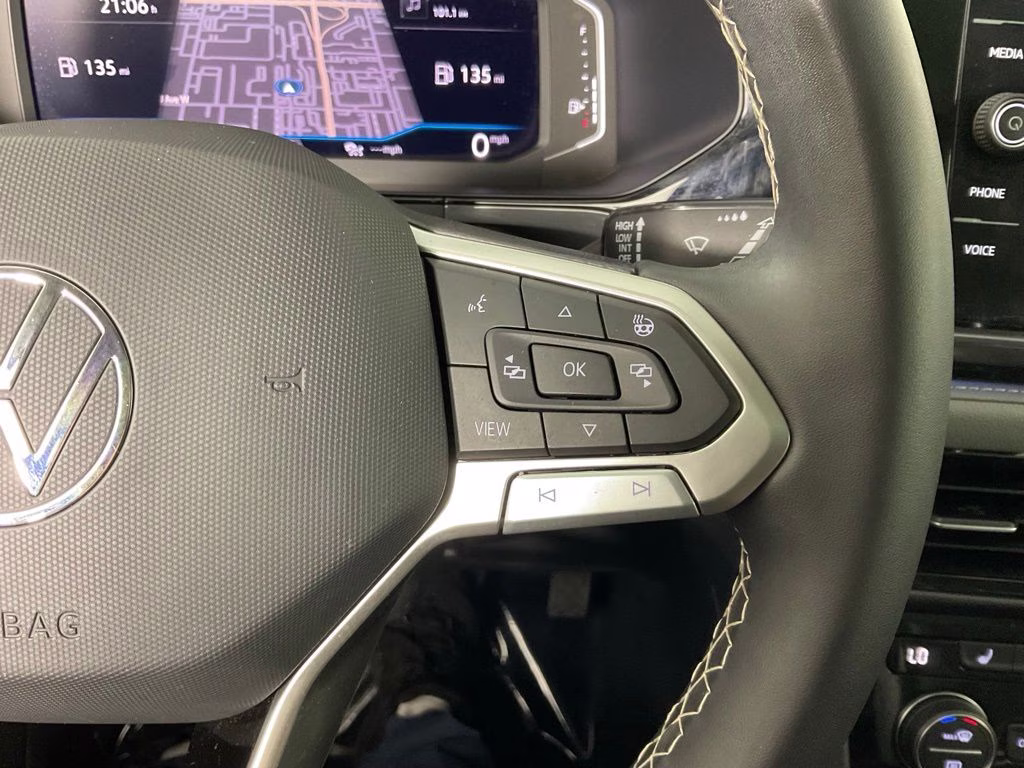 2023 Gray Volkswagen Taos 1.5T SEL AWD SUV