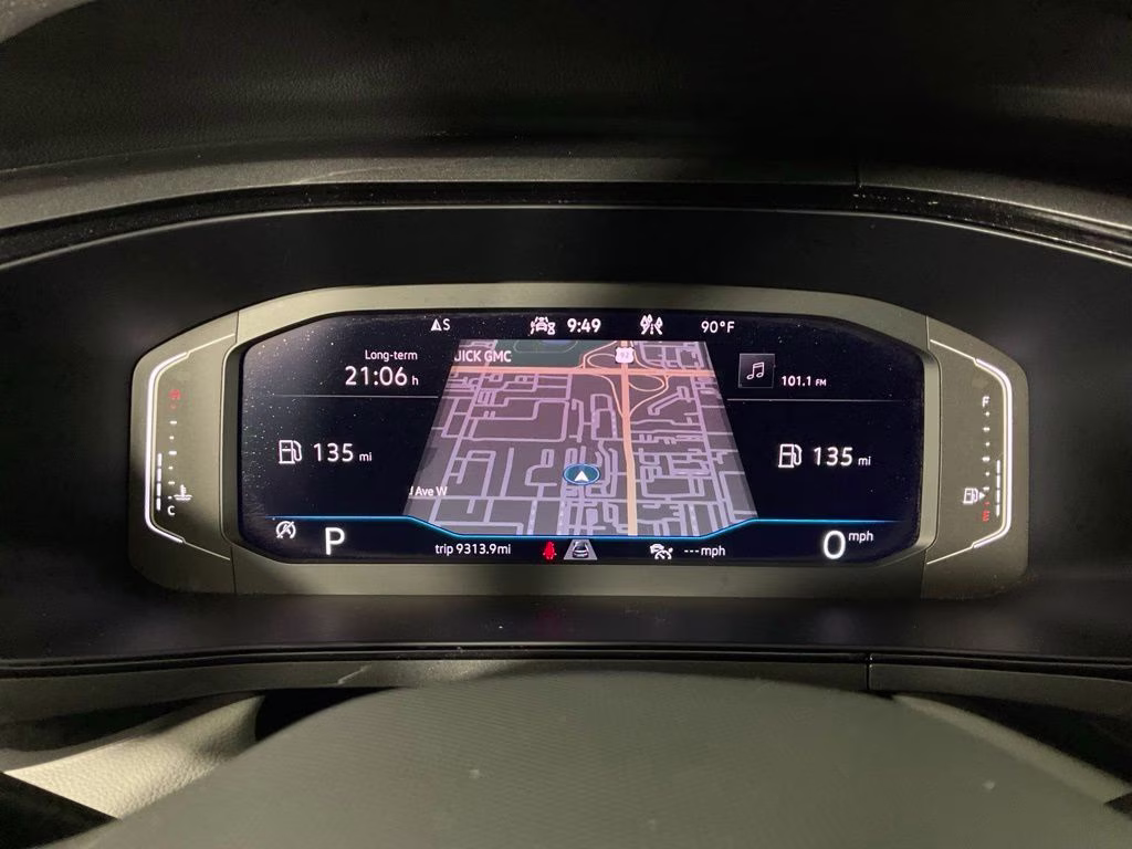 2023 Gray Volkswagen Taos 1.5T SEL AWD SUV