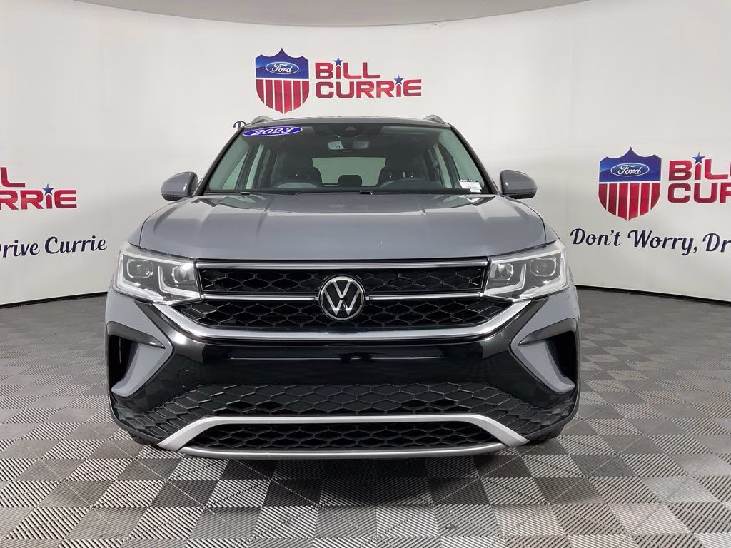 2023 Gray Volkswagen Taos 1.5T SEL AWD SUV