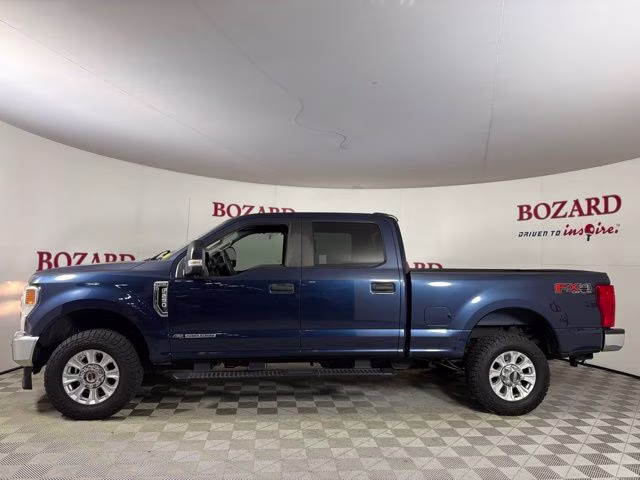2020 Blue Ford Super Duty F-250 SRW XL 4X4 Truck