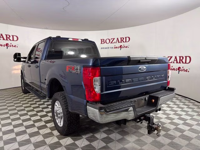 2020 Blue Ford Super Duty F-250 SRW XL 4X4 Truck