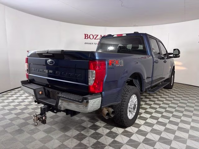 2020 Blue Ford Super Duty F-250 SRW XL 4X4 Truck