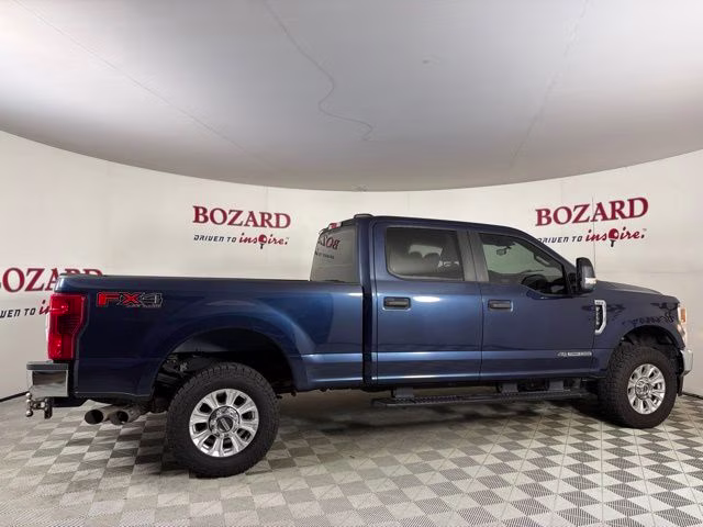 2020 Blue Ford Super Duty F-250 SRW XL 4X4 Truck