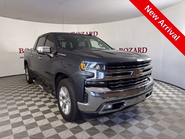 2021 Shadow Gray Metallic Chevrolet Silverado 1500 LTZ RWD Truck