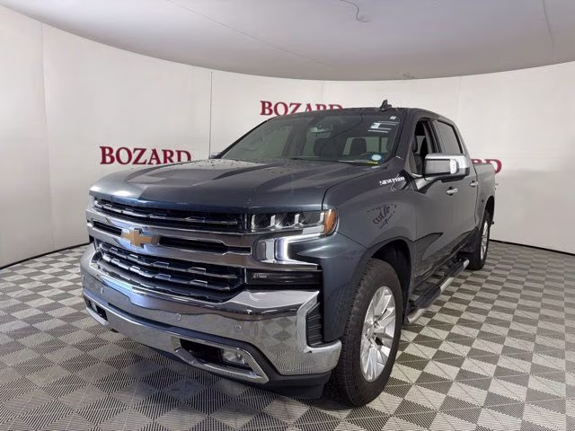 2021 Shadow Gray Metallic Chevrolet Silverado 1500 LTZ RWD Truck