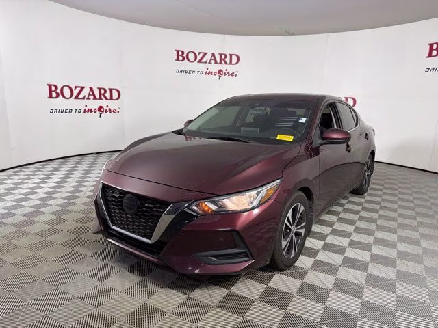 2021 Rosewood Metallic Nissan Sentra SV FWD Sedan