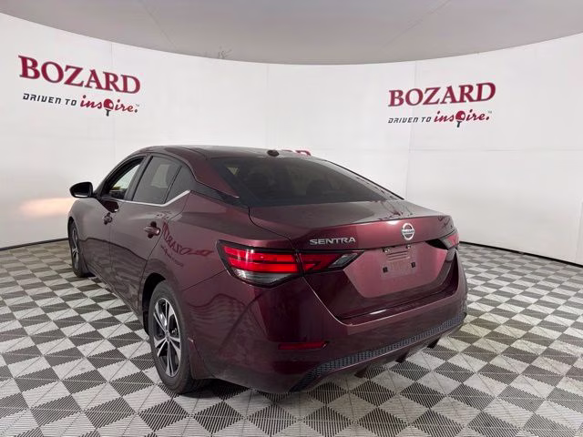 2021 Rosewood Metallic Nissan Sentra SV FWD Sedan
