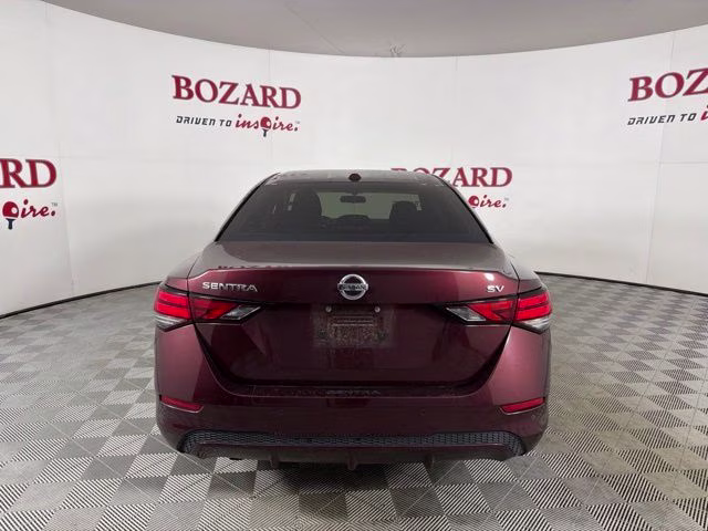 2021 Rosewood Metallic Nissan Sentra SV FWD Sedan