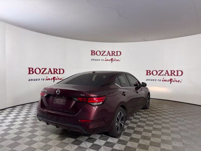 2021 Rosewood Metallic Nissan Sentra SV FWD Sedan