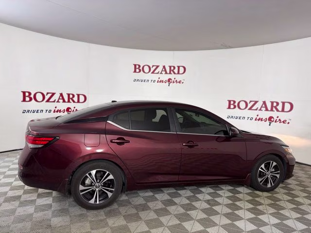 2021 Rosewood Metallic Nissan Sentra SV FWD Sedan