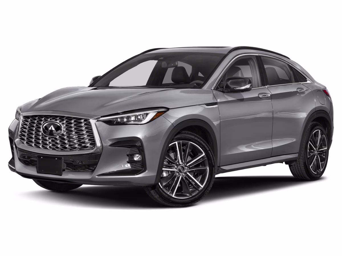 2023 White INFINITI QX55 SENSORY AWD SUV