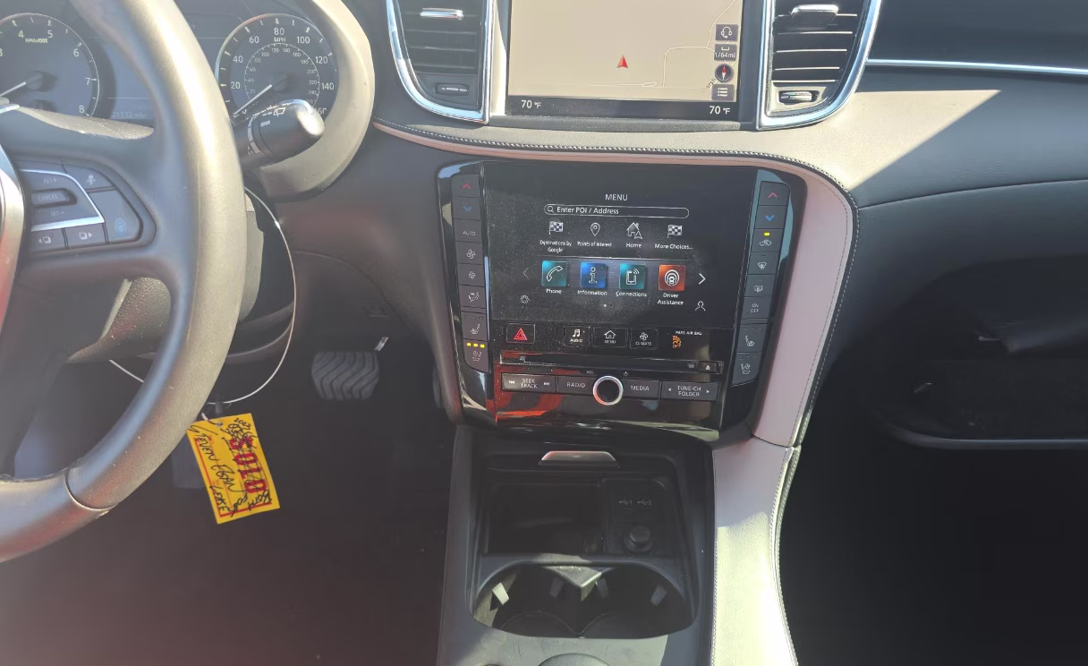 2023 White INFINITI QX55 SENSORY AWD SUV