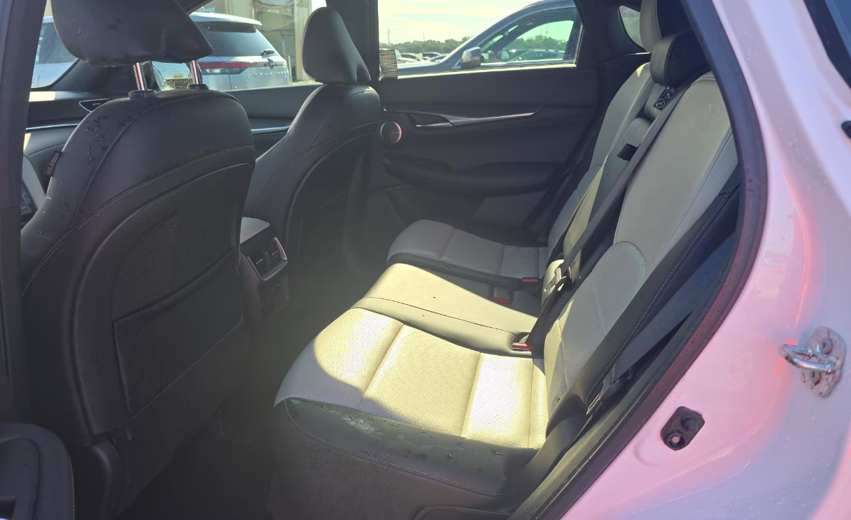 2023 White INFINITI QX55 SENSORY AWD SUV