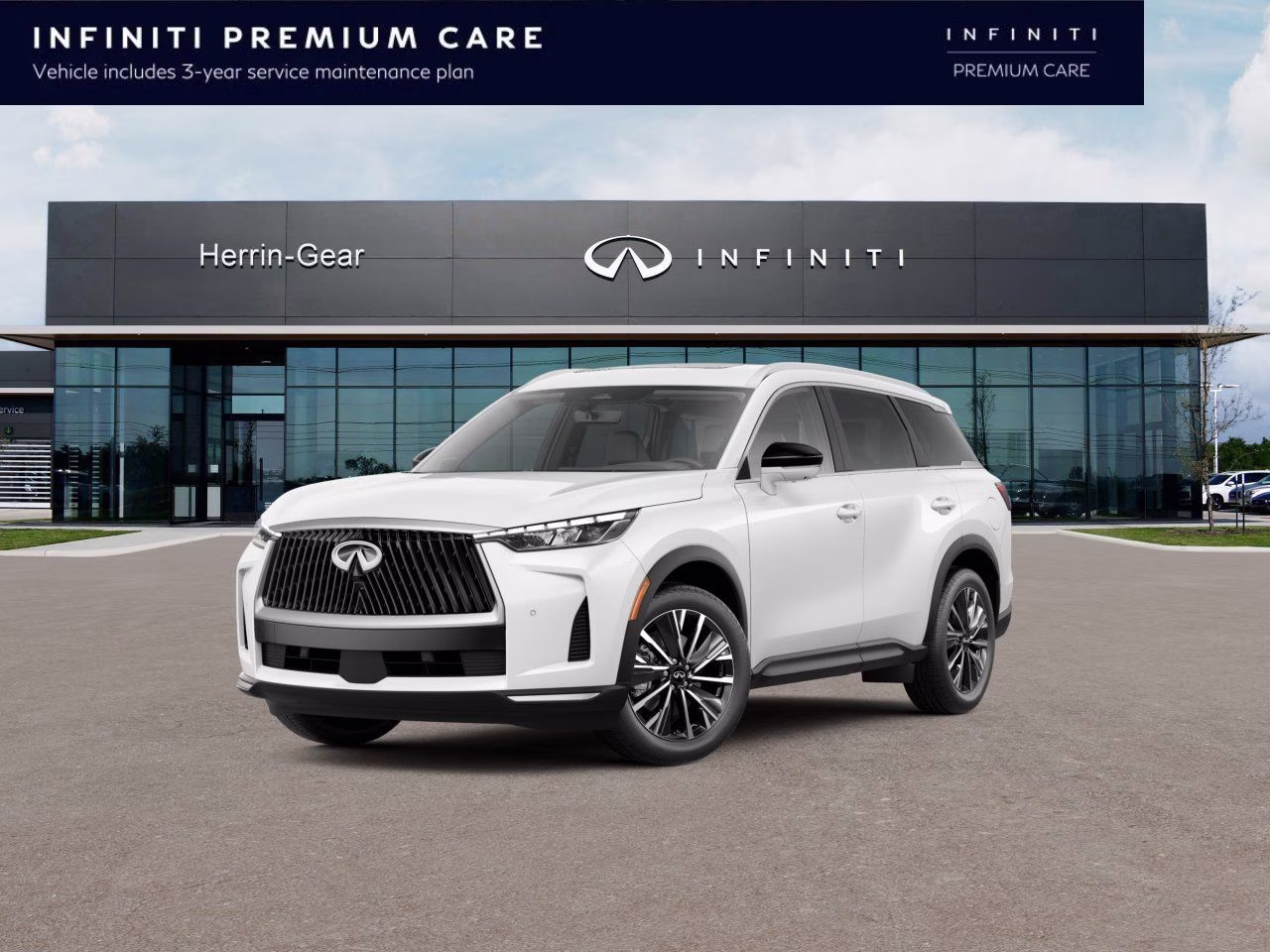 2027 White INFINITI QX60 LUXE FWD SUV