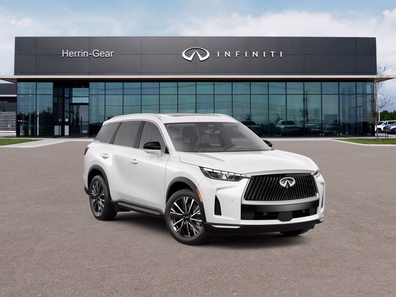 2027 White INFINITI QX60 LUXE FWD SUV
