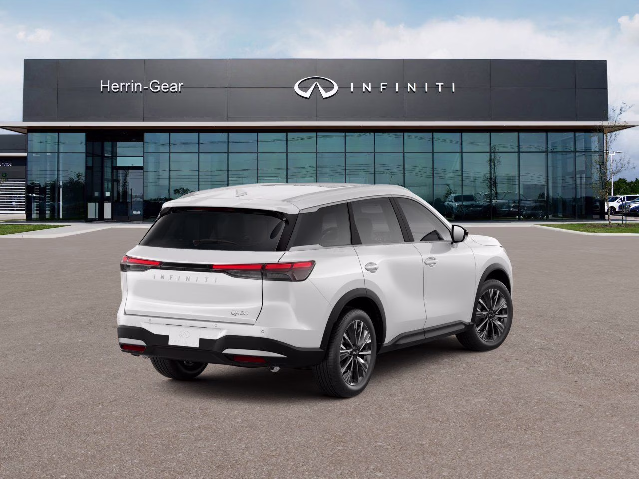 2027 White INFINITI QX60 LUXE FWD SUV
