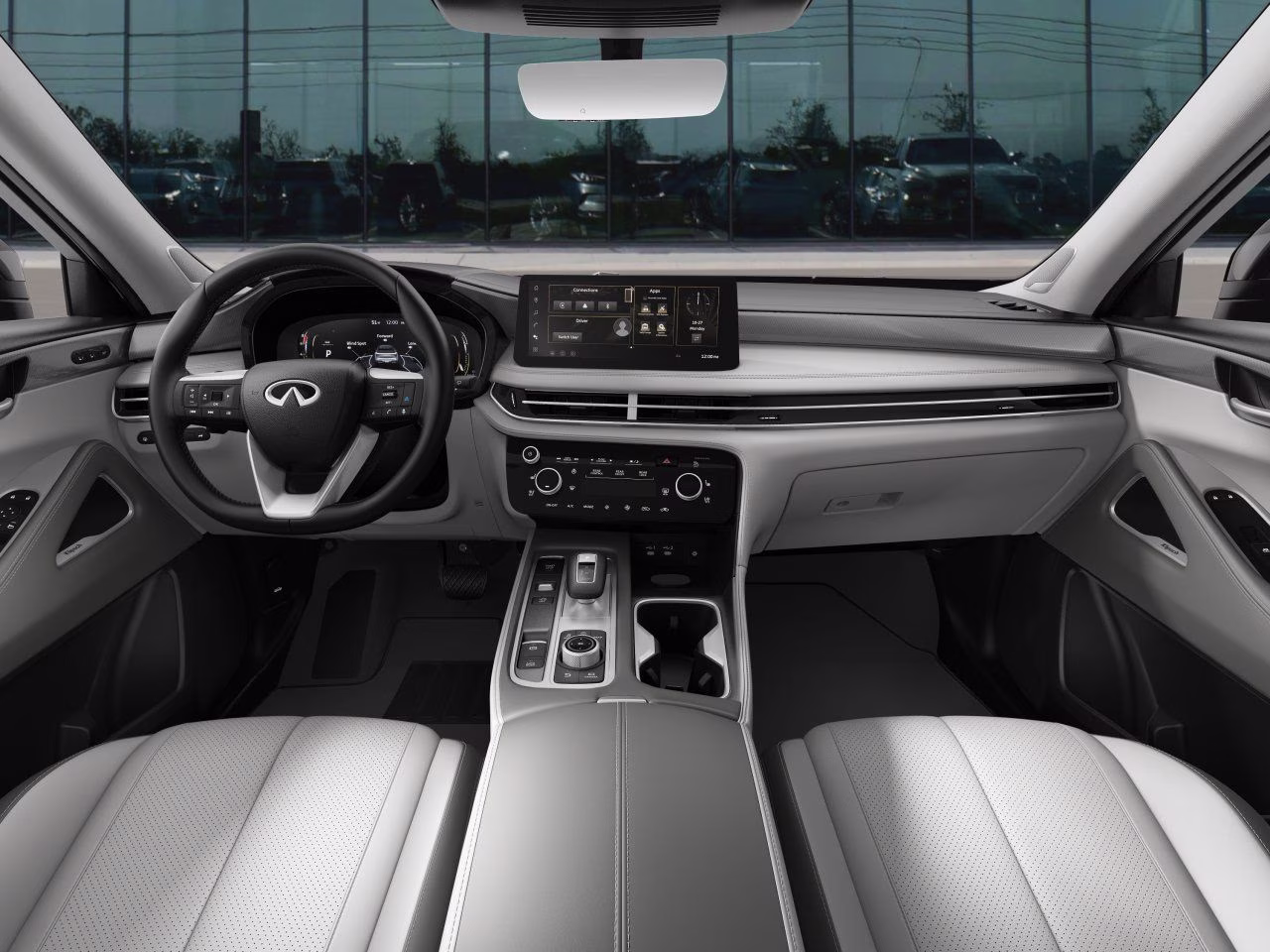 2027 White INFINITI QX60 LUXE FWD SUV