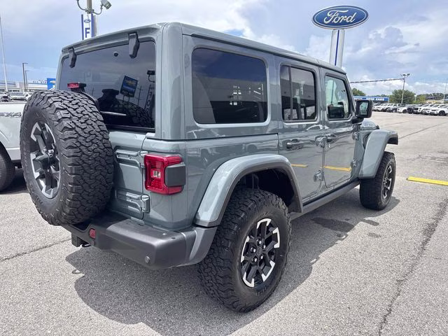 2024 Anvil Clear Coat Jeep Wrangler Rubicon 4xe 4X4 SUV