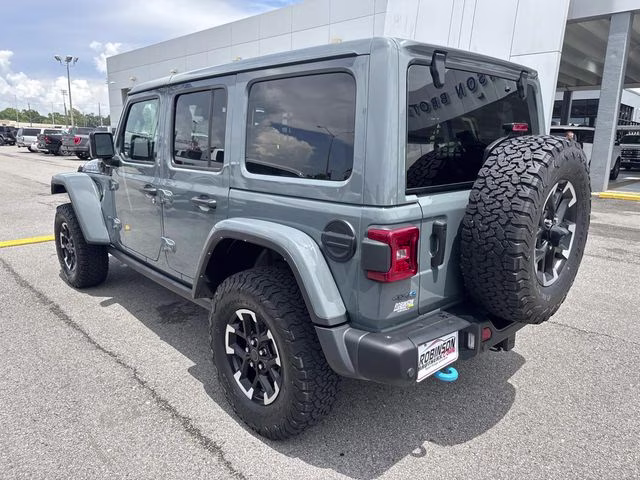 2024 Anvil Clear Coat Jeep Wrangler Rubicon 4xe 4X4 SUV