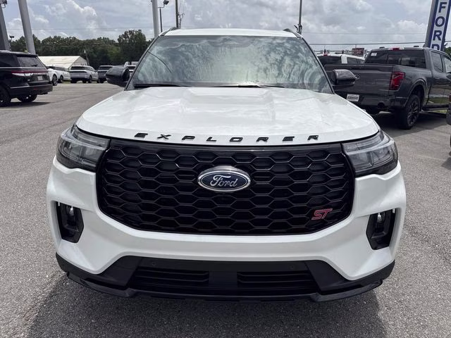 2026 White Metallic Ford Explorer ST RWD SUV