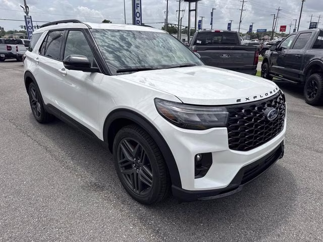 2026 White Metallic Ford Explorer ST RWD SUV