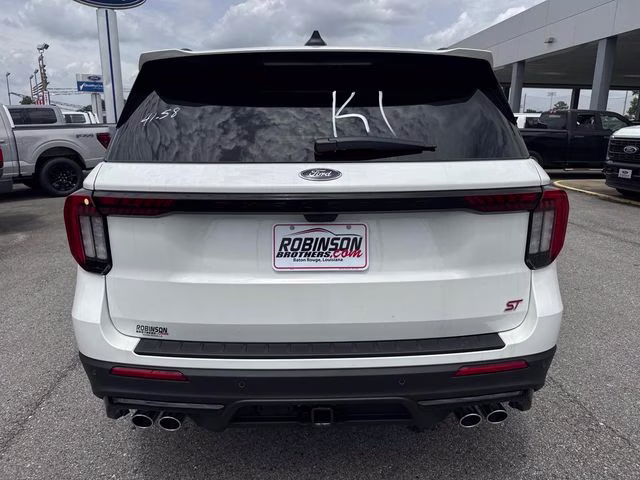 2026 White Metallic Ford Explorer ST RWD SUV