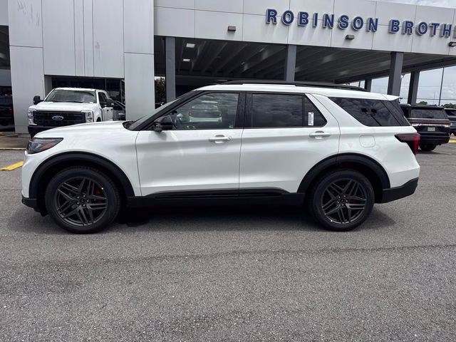 2026 White Metallic Ford Explorer ST RWD SUV