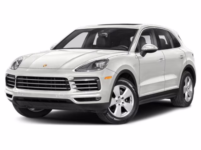 2021 White Porsche Cayenne Base AWD SUV