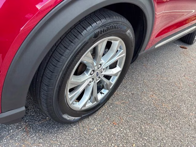 2020 Red Metallic Ford Explorer XLT RWD SUV
