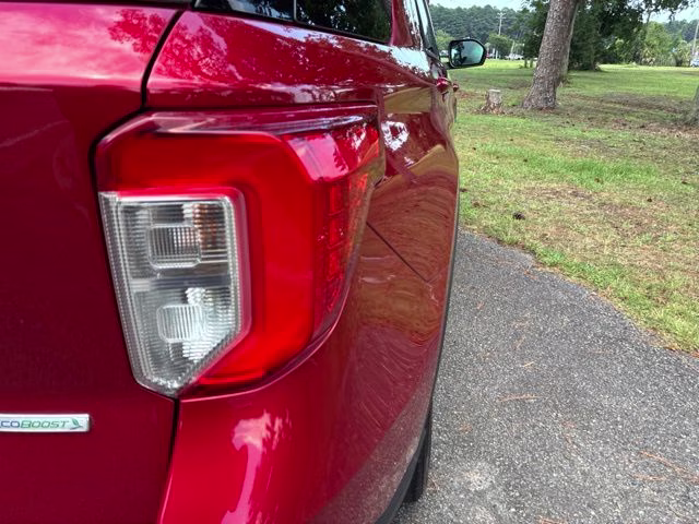 2020 Red Metallic Ford Explorer XLT RWD SUV