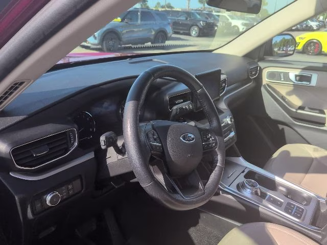 2020 Red Ford Explorer XLT RWD SUV