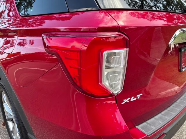 2020 Red Metallic Ford Explorer XLT RWD SUV