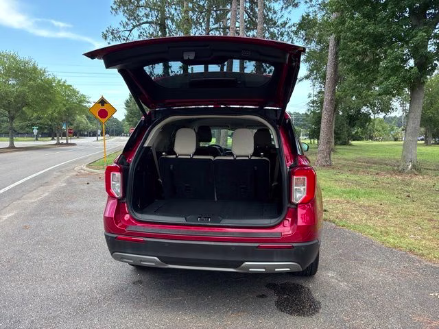 2020 Red Metallic Ford Explorer XLT RWD SUV