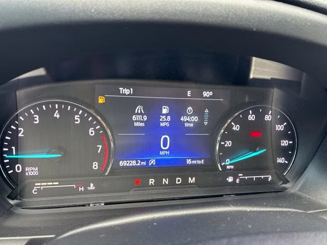 2020 Red Metallic Ford Explorer XLT RWD SUV