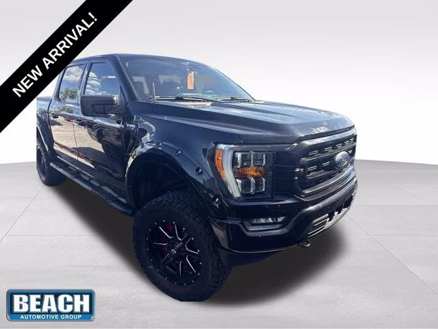 2022 Black Metallic Ford F-150 XLT 4X4 Truck