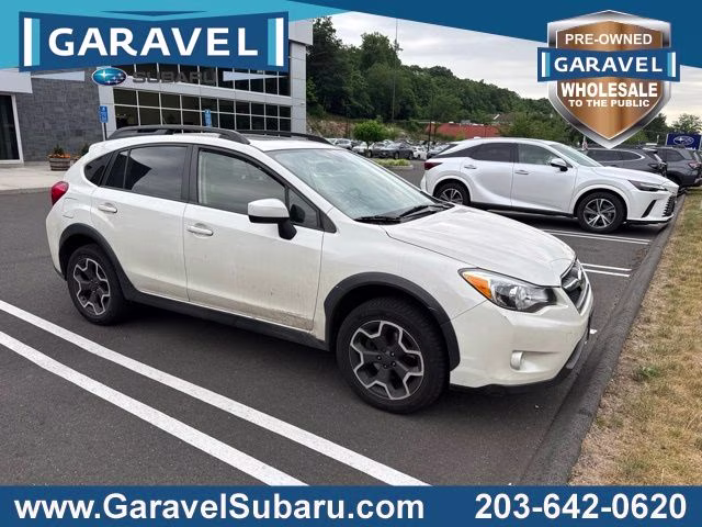 2015 Crystal White Pearl Subaru XV Crosstrek 2.0i Premium AWD SUV