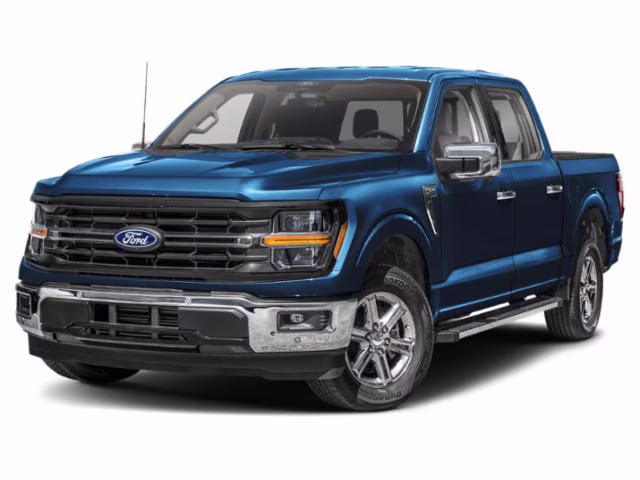 2024 Antimatter Blue Metallic Ford F-150 XLT 4X4 Truck