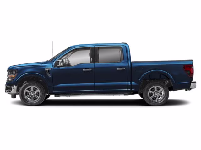 2024 Antimatter Blue Metallic Ford F-150 XLT 4X4 Truck