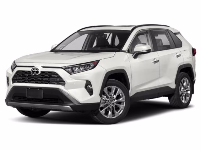 2021 Blizzard Pearl Toyota RAV4 Limited AWD SUV