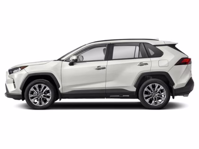 2021 Blizzard Pearl Toyota RAV4 Limited AWD SUV