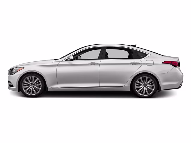 2016 Casablanca White Hyundai Genesis Base RWD Sedan