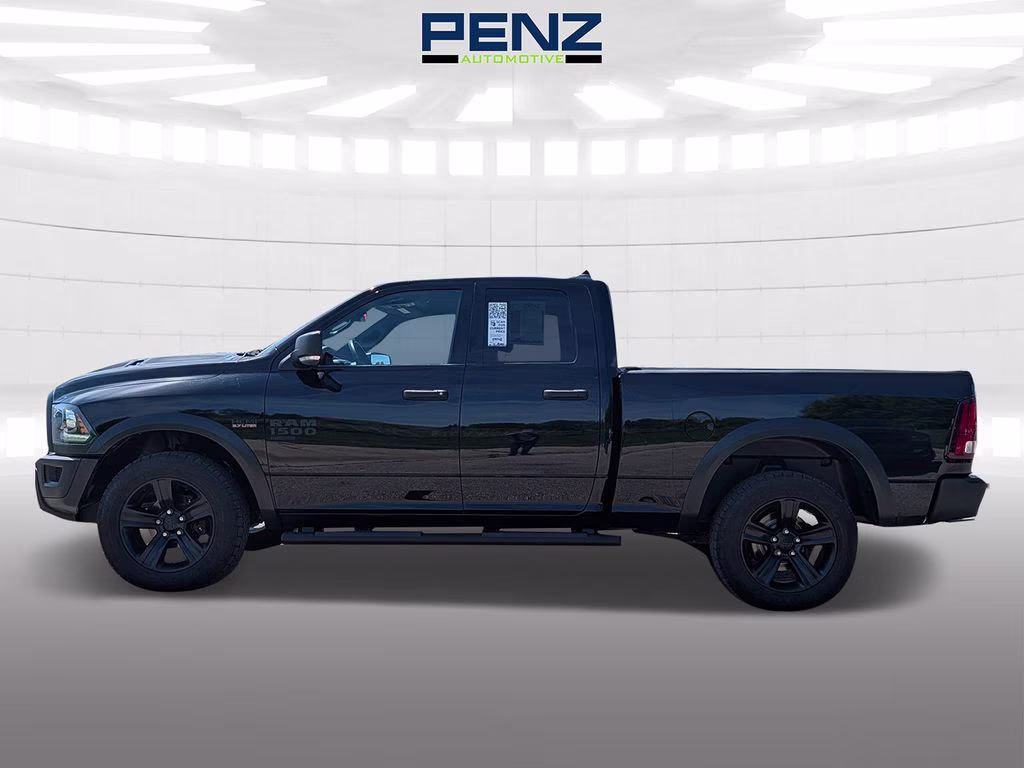 2021 Diamond Black Crystal Pearlcoat Ram 1500 Classic Warlock 4X4 Truck