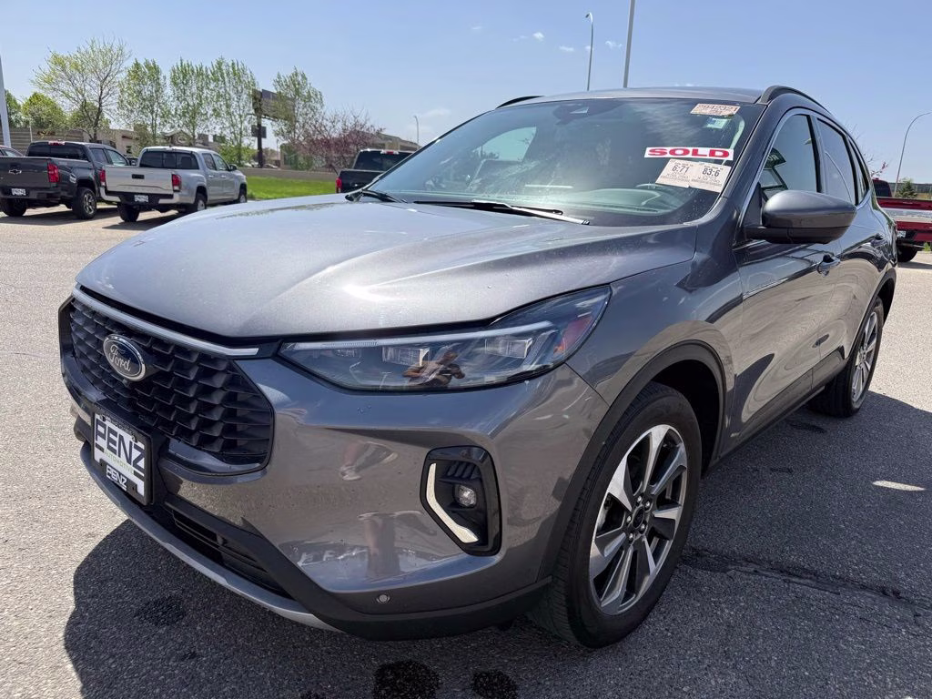 2023 Carbonized Gray Metallic Ford Escape Platinum AWD SUV