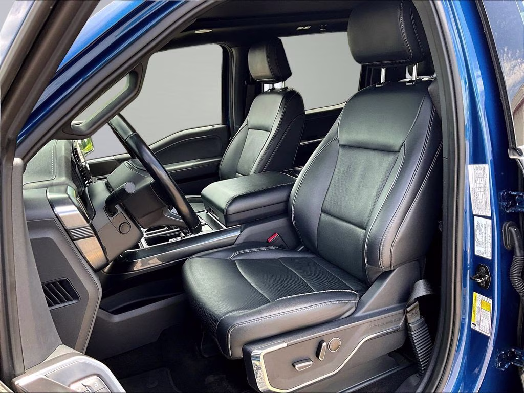 2022 Atlas Blue Metallic Ford F-150 Lariat 4X4 Truck