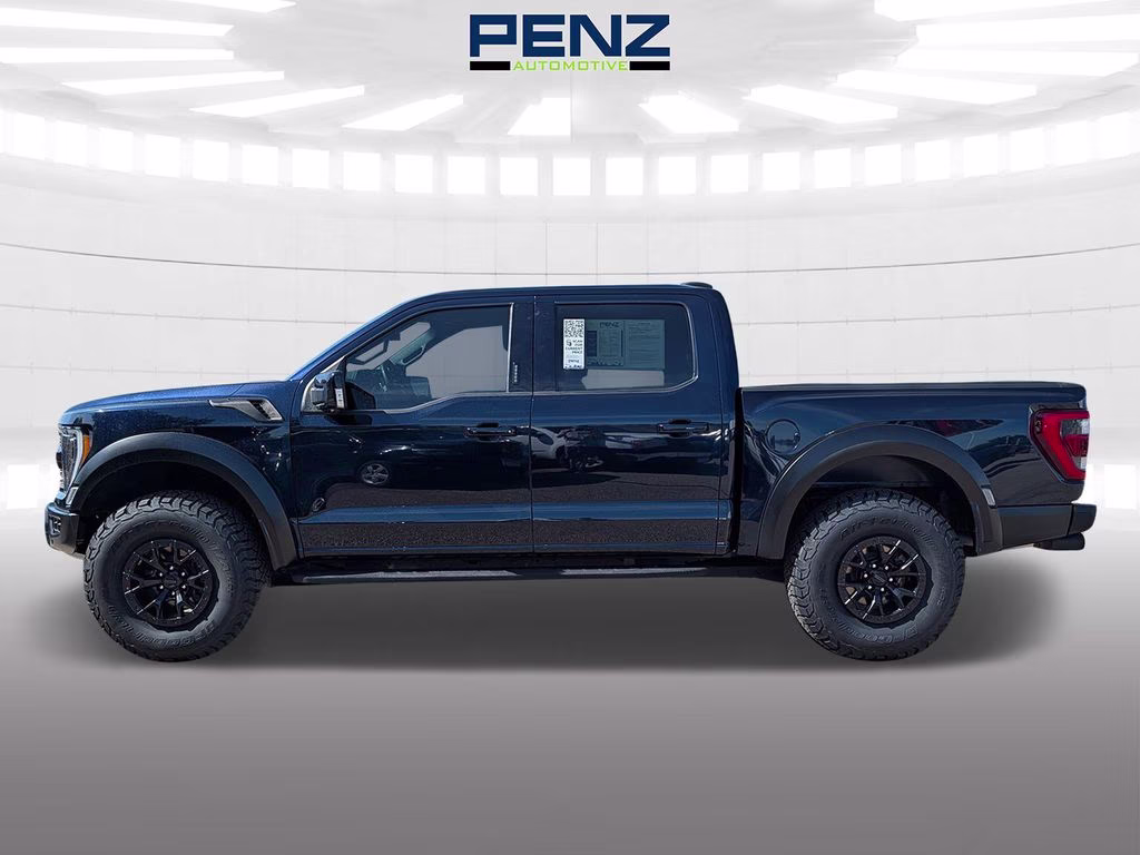 2023 Atlas Blue Metallic Ford F-150 Raptor 4X4 Truck