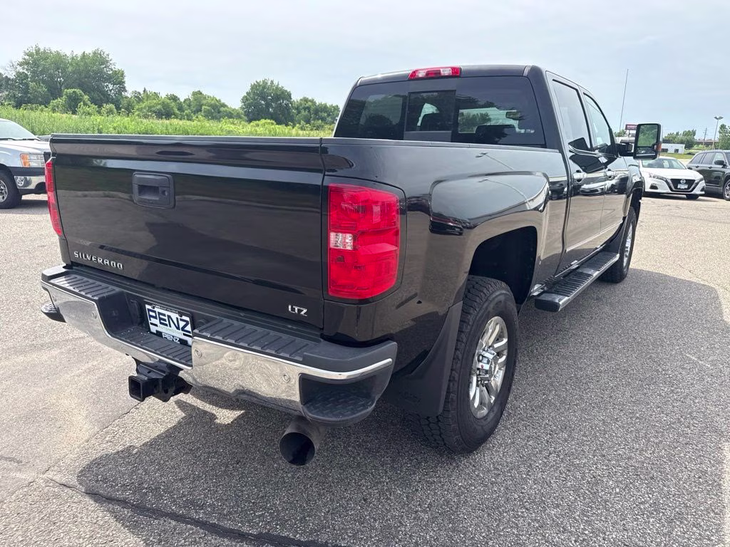 2018 Black Chevrolet Silverado 3500HD LTZ 4X4 Truck